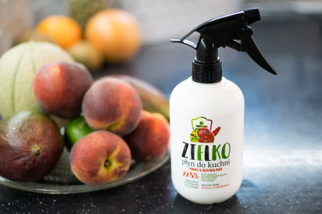 ZIELKO płyn do kuchni o orzeźwiającym zapachu mango & brzoskwini