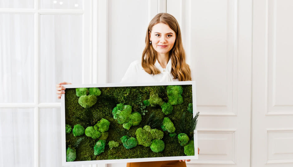Obrazy z mchu - gdzie kupić i jak je samodzielnie wykonać?