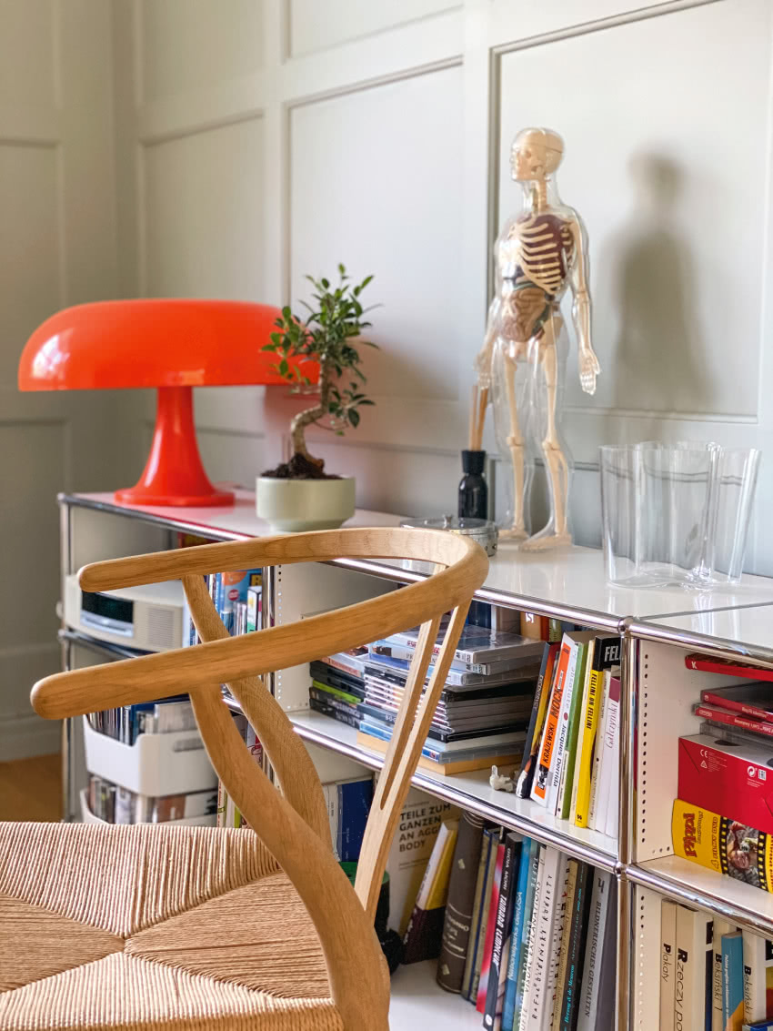 W szwajcarskim mieszkaniu
nie zabrakło mocnych...