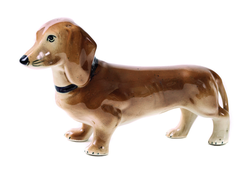 Figurka „Jamnik”, Zakłady
Porcelany i Porcelitu...