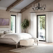 OKNOPLAST, okna PILAR, kolor onyx semimatt.