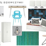 Katarzyna Wielopolska - moodboard pokój...