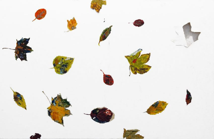 Nina Jochymek, bez tytułu, dyptyk, 2013, akryl,...