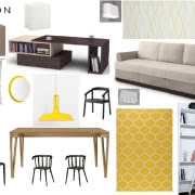 Katarzyna Wielopolska - moodboard pokój...