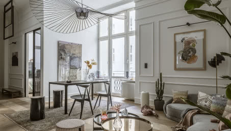 Warszawskie mieszkanie w stylu francuskiej bohemy