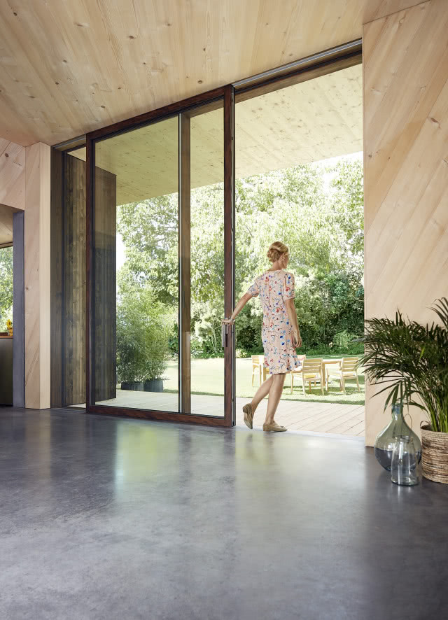 Drzwi tarasowe z progiem 0 mm