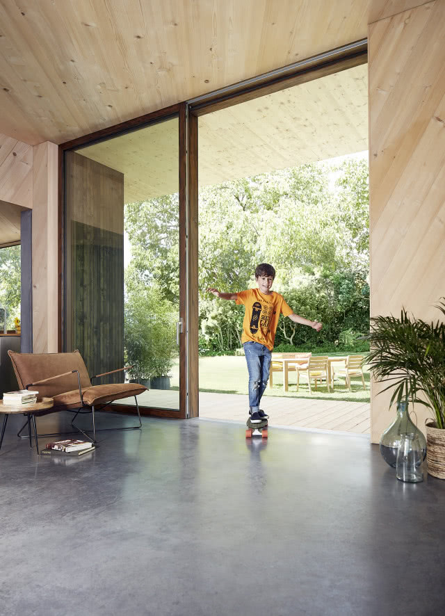 Drzwi tarasowe z progiem 0 mm