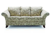 Sofa 3 osobowa Boston, Aris Meble, nierozkładana, szerokość 215 cm, głębokość 97 cm, wys. 85 cm. Obicie z tkaniny lub skóry