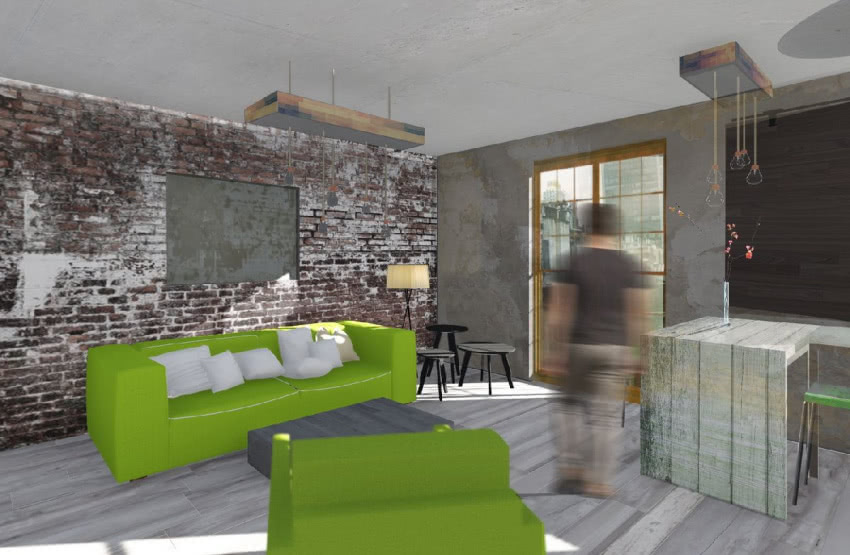 Patryk Paszkowski - wizualizacja wnętrza