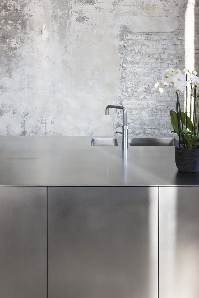 metalowe fronty kuchenne