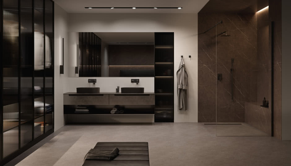 Łazienka w stylu CITY CAVE