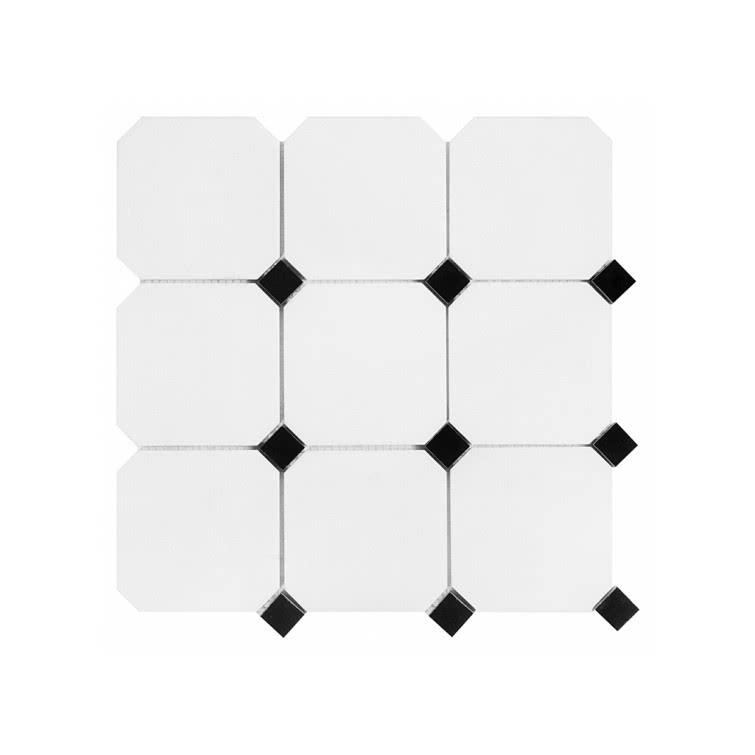 Mozaika Black & White Octagon