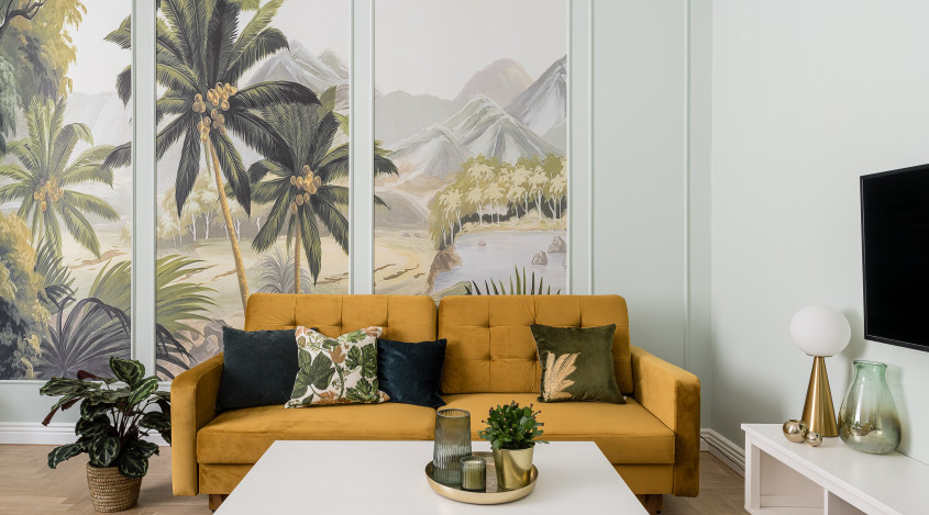 Klasyka u podstaw - sopockie mieszkanie w stylu modern classic