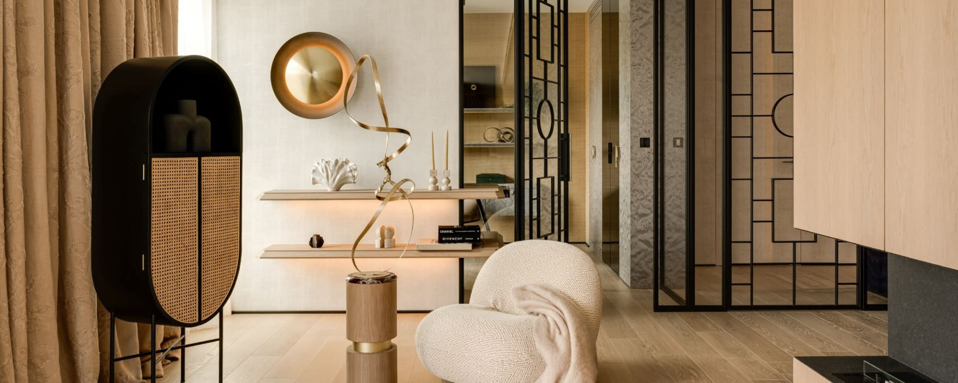 Artystyczne mieszkanie na Powiślu. Kolor, faktura i rozwiązania wywołujące dobre emocje