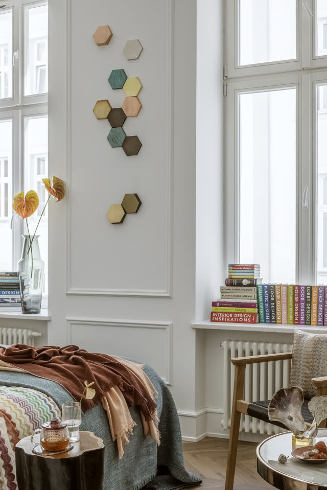 Sypialnia w stylu boho