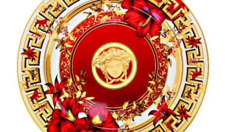 Talerze z serii Rosenthal meets Versace