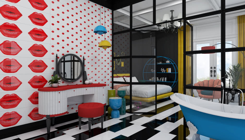 Wyglądają jak tapeta! Nowa kolekcja płytek Ceramstic zaskakuje!