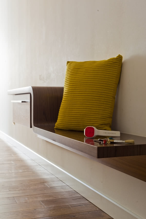 Nawet wąski korytarzyk został odpowiednio...