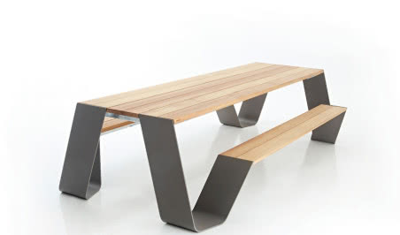 Czas na piknik: stół z baldachimem