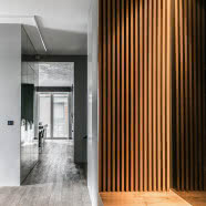 Apartament w Poznaniu - minimalizm z niebem w tle