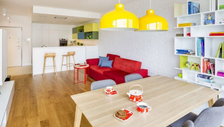 Kolory w mieszkaniu - nie ma się czego bać!