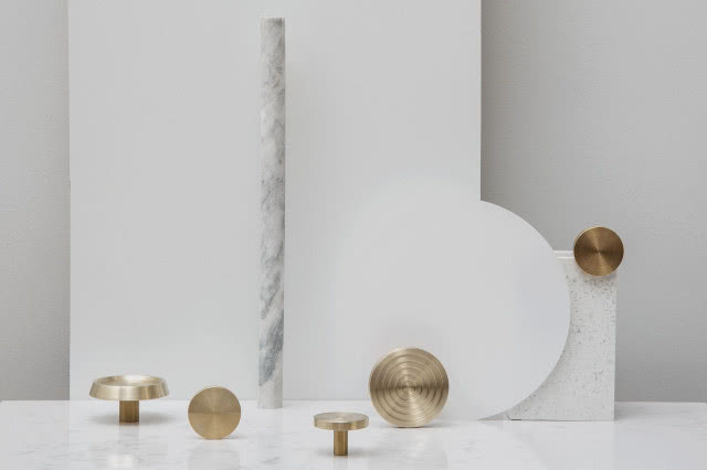 Uchwyty meblowe Alim, Anin, Karo //
ModernCollection (mosiądz 100%)