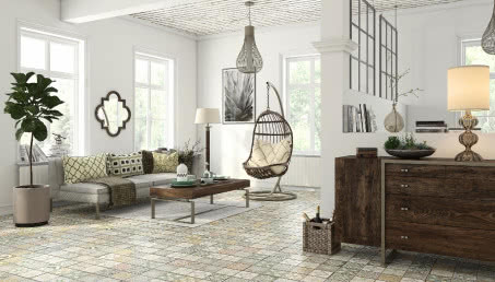 Marokańskie wzory na panelach