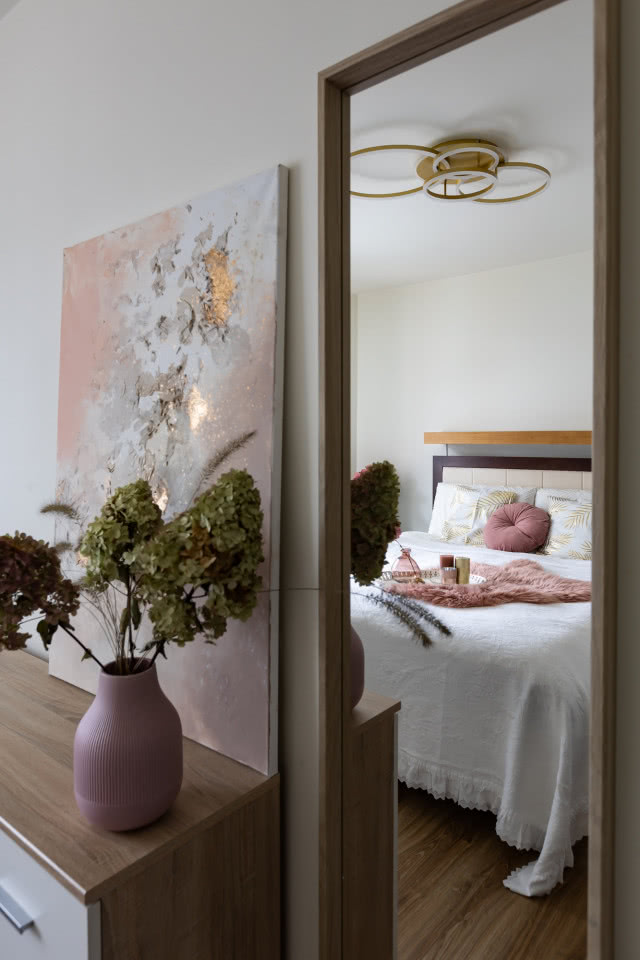 Vintage glamour w domu architektki