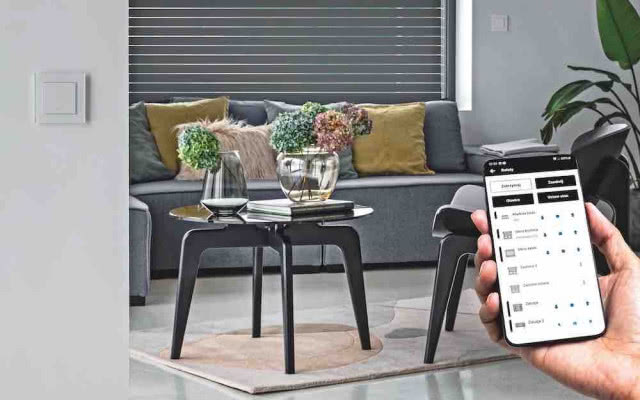 sterowanie żaluzjami