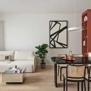 Mieszkanie w stylu japandi