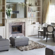 Wnętrze jak w wiejskim dworku