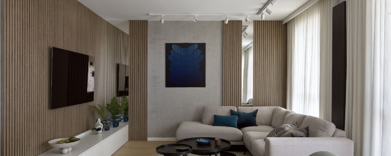 Mieszkanie inspirowane twórczością Matisse'a. Tu rządzi kobalt!