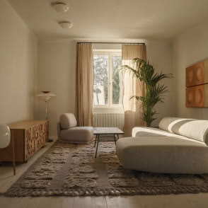 Mieszkanie w stylu japandi