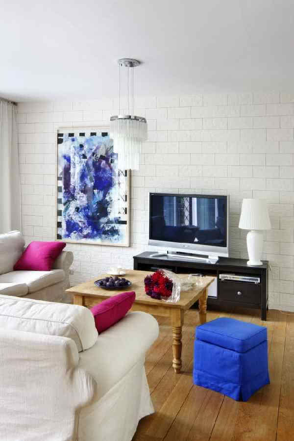 Obok abstrakcyjnego obrazu największą dumą...