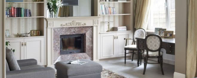 Wnętrze jak w wiejskim dworku