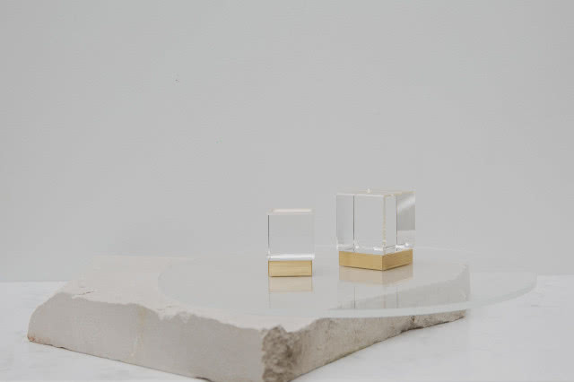 Uchwyty meblowe GlassCube // ModernCollection (mosiądz 100%)