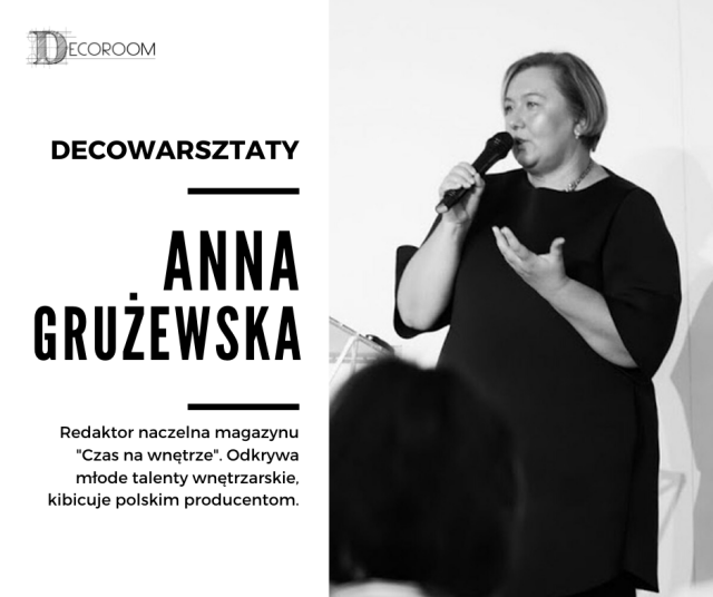 Anna Grużewska, naczelna Czas na Wnętrze