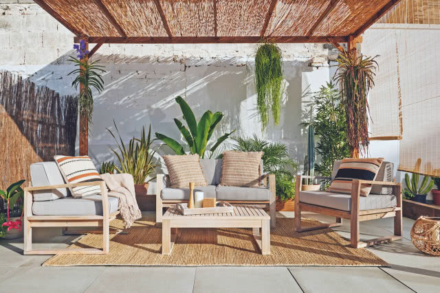 rolety na tarasie inspiracje 