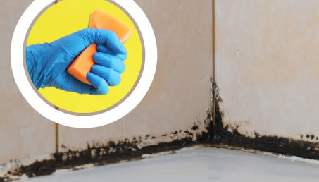 Czarna pleśń zajęła silikon w rantach wanny? Proporcja 3:1 załatwi niechciany problem