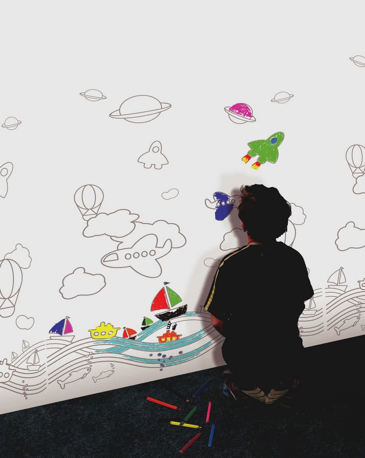 MAZZY - papierowa tapeta samoprzylepna, po...