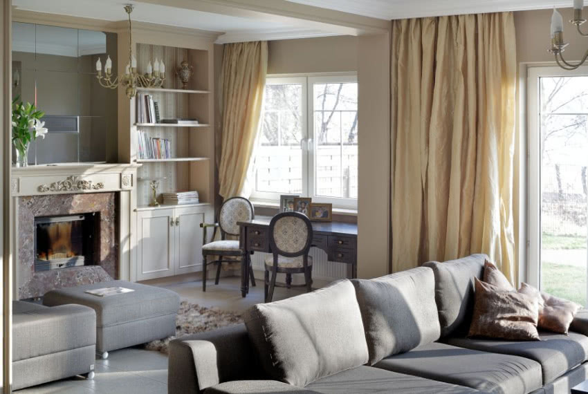 Kanapa Bizarto w salonie.