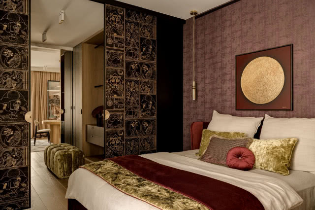 sypialnia aranżacja w stylu japońskim