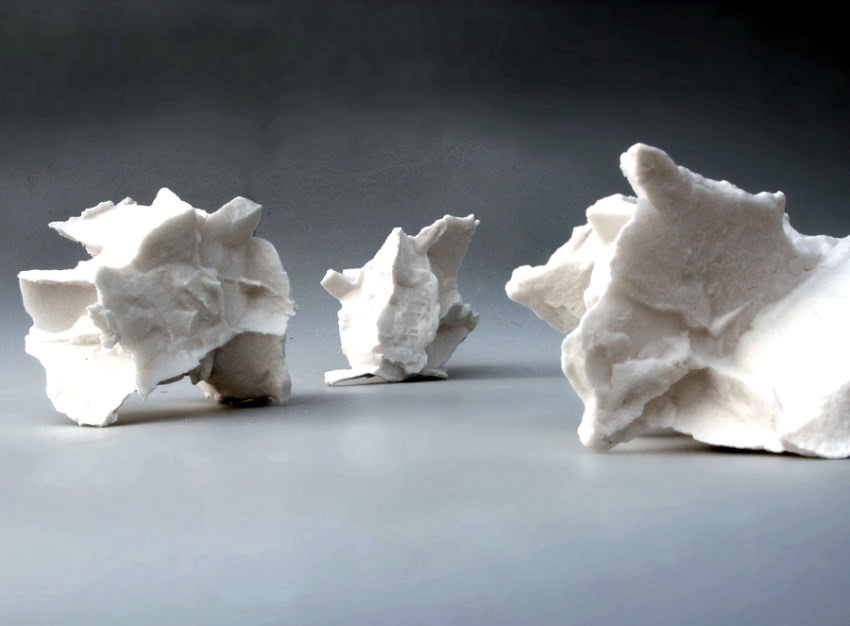 Z cyklu paraFormy. Abstrakcyjne kształty tych...