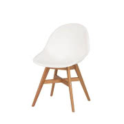 Krzesło Eclectic białe, LaForma, 339 zł