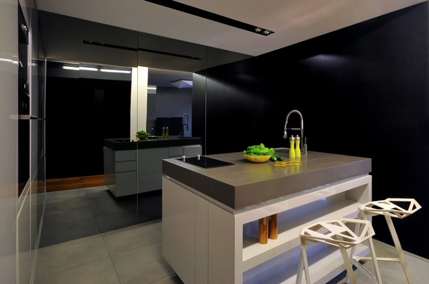 Kuchnia w sam raz dla singla, któremu przecież w...