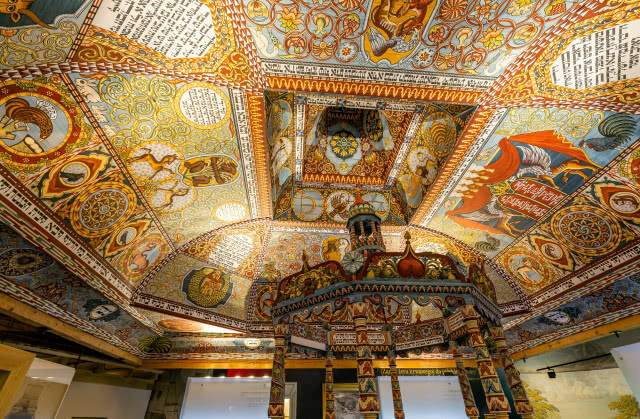 Replika Synagogi w Muzeum Polin