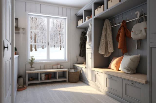 Aranżacja przedpokoju z szafą