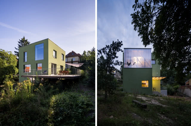 dom kostka z lat 60.