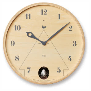 Zegar ścienny z kukułką Pace, Lemnos, FABRYKA FORM, 968 zł