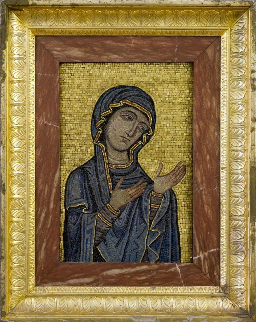 10. Autor nieznany, "Matka Boska Orantka", XII...